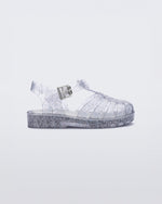 Mini Melissa Possession Pink Silver Glitter