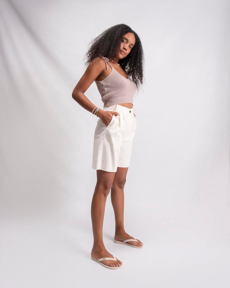 Melissa Sun Long Beach Beige Product Image 2