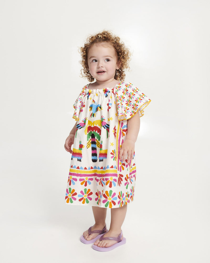 Mini Melissa Sun Long Beach Lilac/Glitter Lilac
