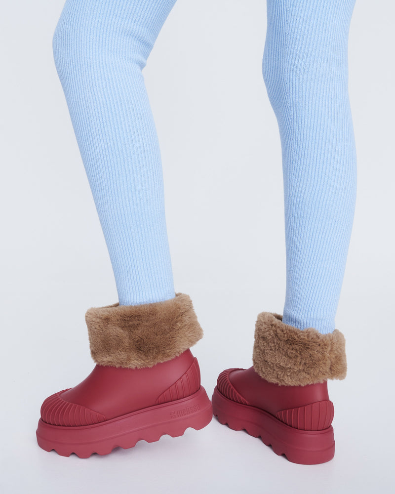 Melissa Warm Boot Red