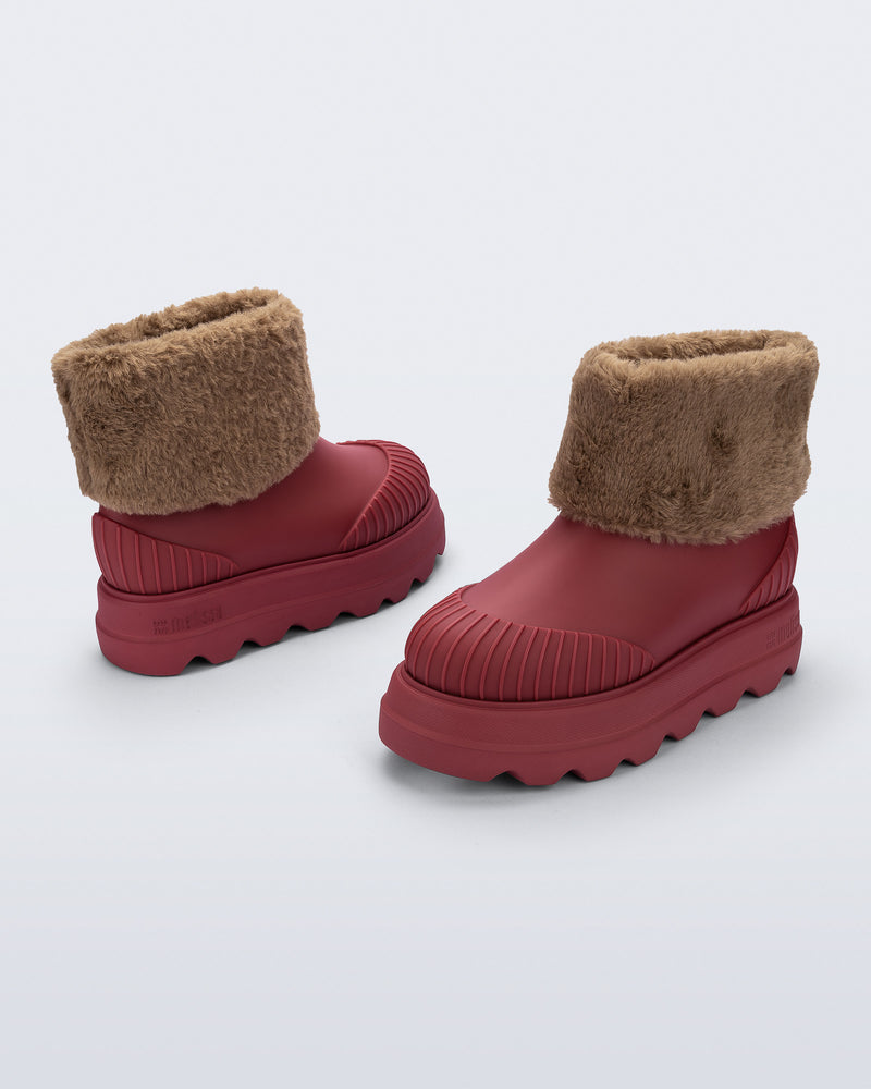 Melissa Warm Boot Red