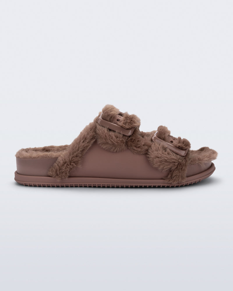 Melissa Cozy Warm Slide Brown