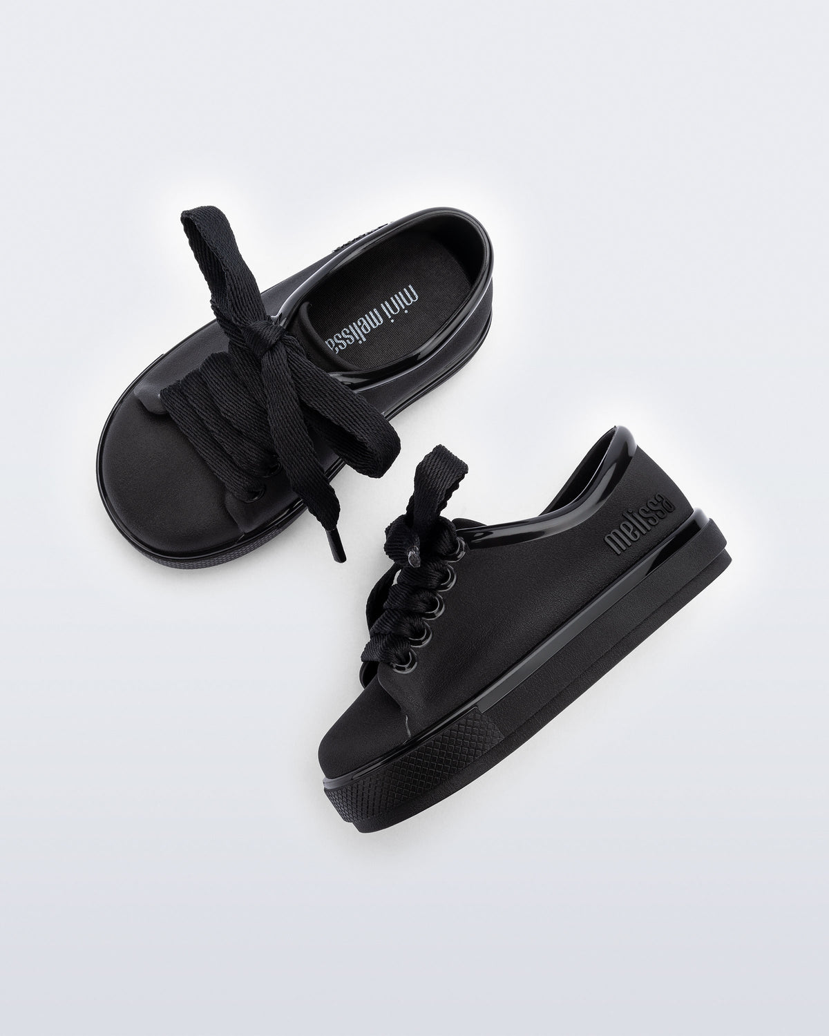 Mini Melissa Hip Sneaker Black