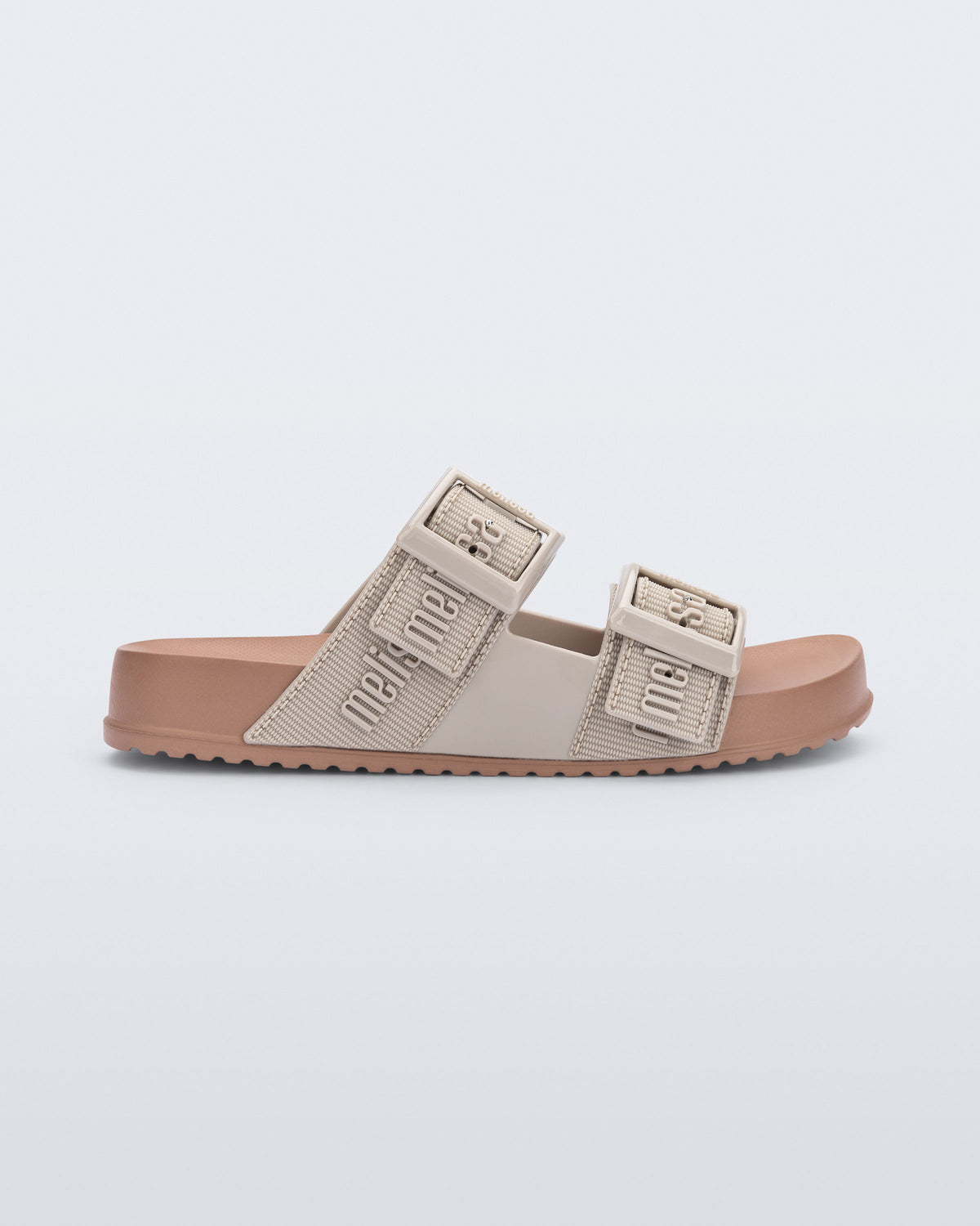 Mini Melissa Cozy Slide M Lover Brown/Beige