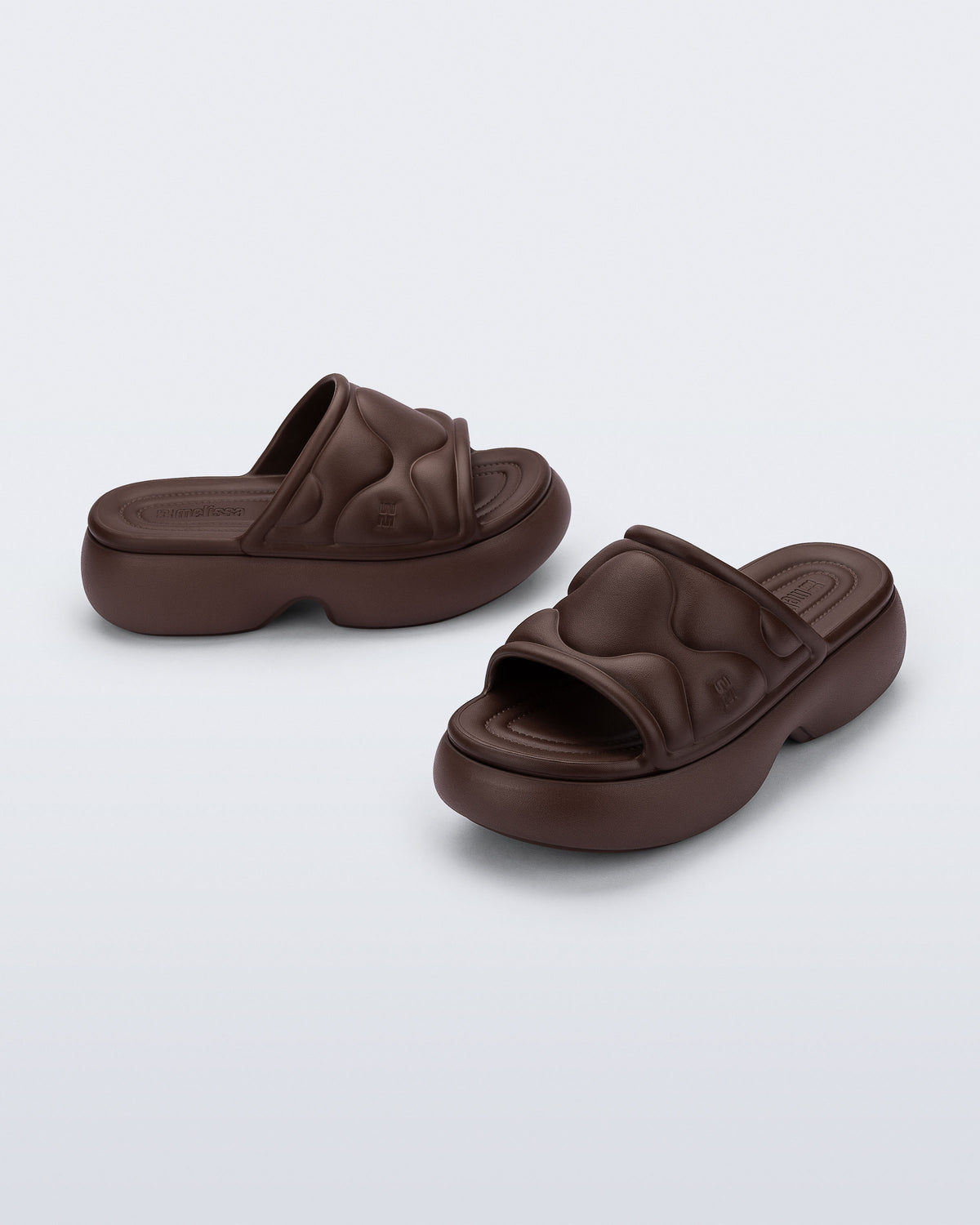 Melissa Free Puff Platform Bronze