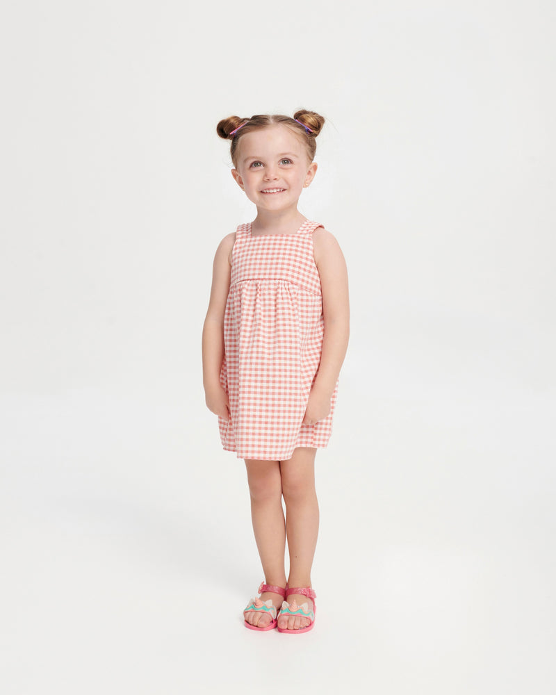 Mini Melissa Mar Sandal Pink/Glitter Pink