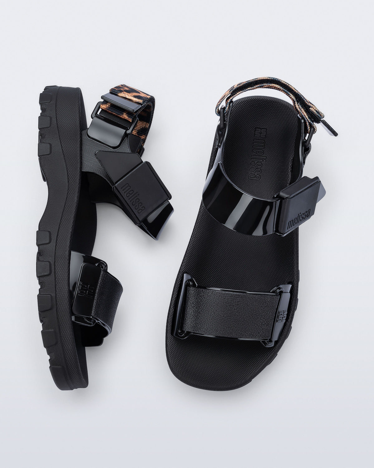 Melissa Kick Off Sandal Low Black