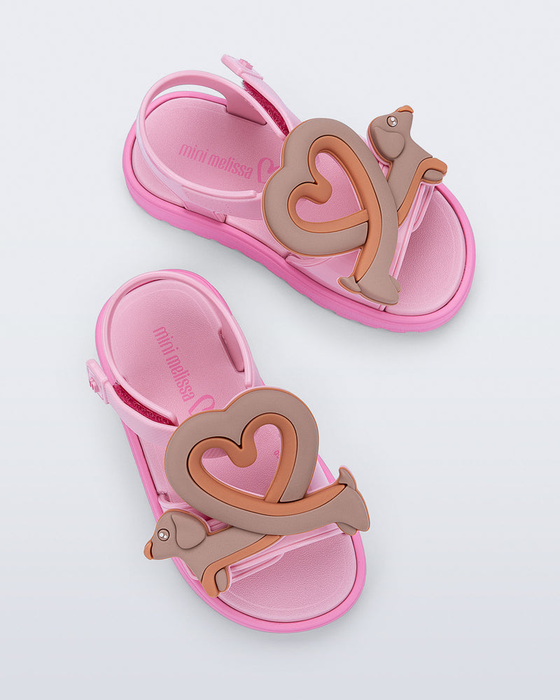 Mini Melissa Joy Pets Pink/Beige