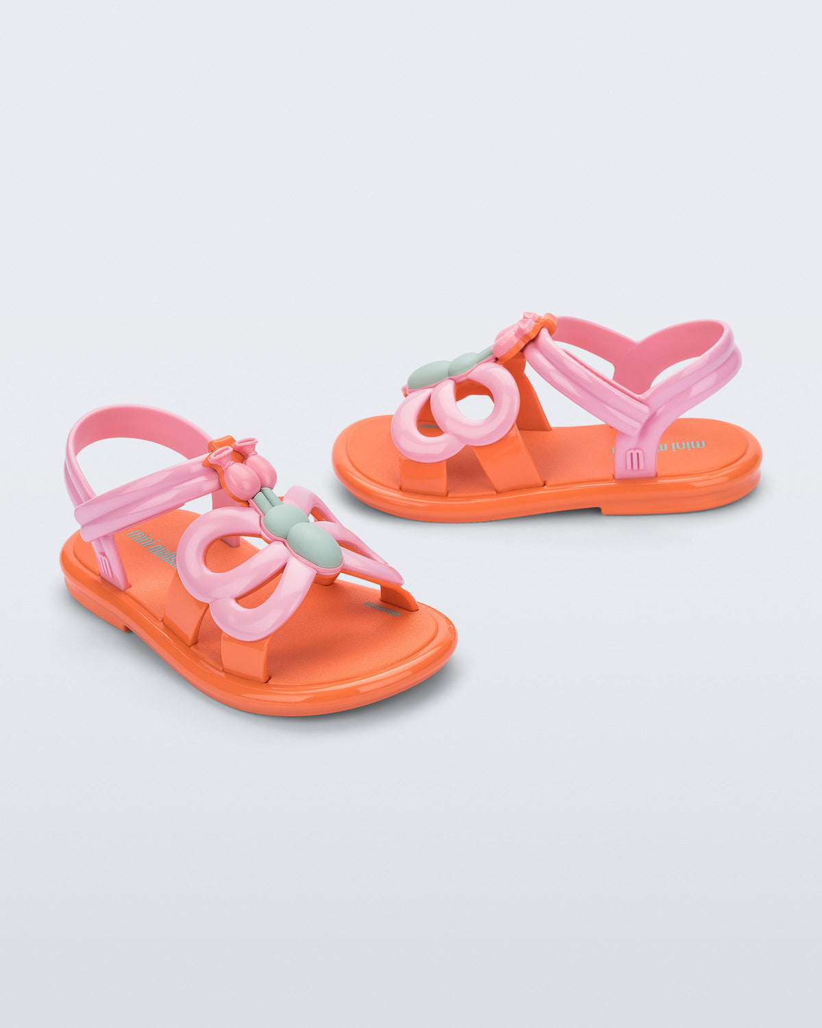 Mini Melissa Hip Butterfly Orange/Pink