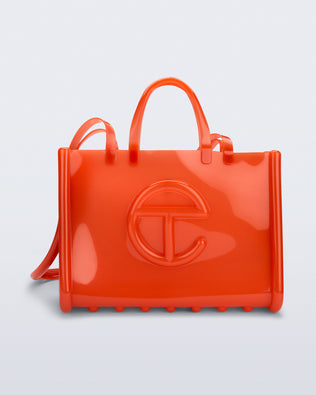 Product element, title Large Jelly Shopper in Orange
 price €250,00