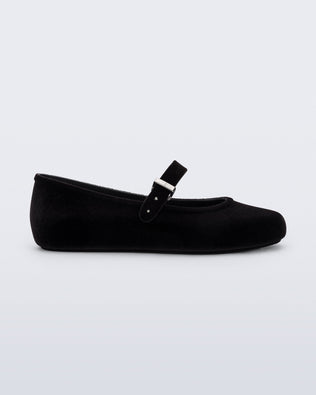 Product element, title Soft Ballerina Velvet II en Noir
 price €89,00