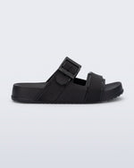 Side view of a black Cozy Connection slide