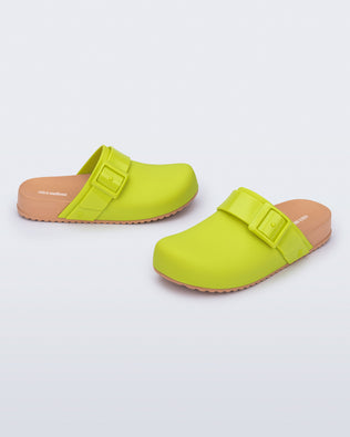 Product element, title Cozy Clog in Verde/Marrone
 price €55,00