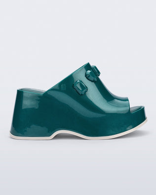 Product element, title Patty Stones in Metallic Green
 price €85,00