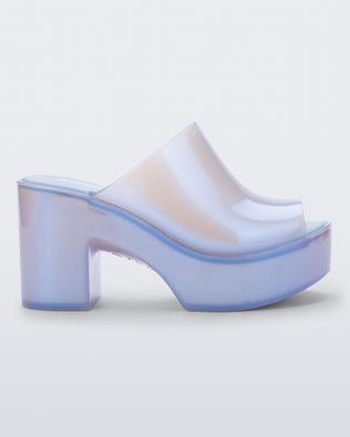 Product element, title Mule Hype in Pearly Blue
 price €129,00