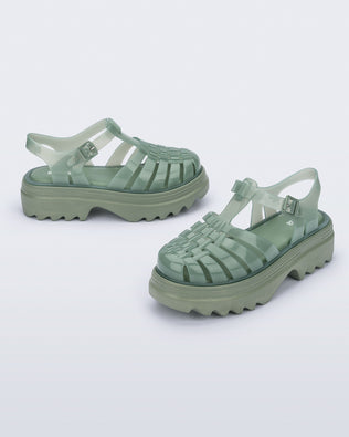 Product element, title Possession Platform II in Green
 price €109,00