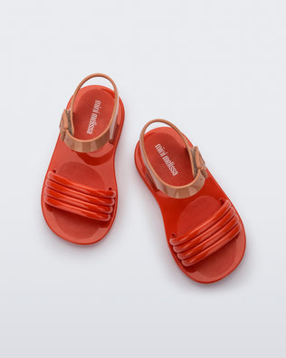 Product element, title Mar Wave Sandal in Red/Beige
 price €27,50