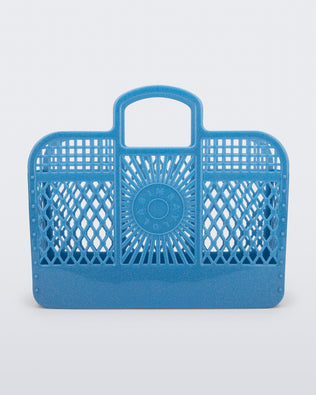 Product element, title Jelly Beach Bag in Glitter Blue
 price €99,00