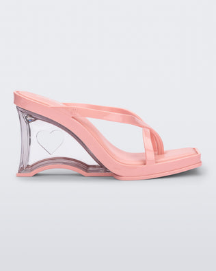 Product element, title Glass Heel in Pink
 price €104,30