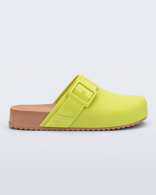 Product element, title Cozy Clog in Green/Brown
 price €62,00