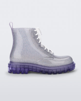 Product element, title Coturno in Lilac/Silver Glitter
 price €64,00