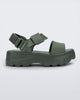 Melissa Kick Off Sandal Green