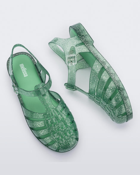 Melissa Possession Shiny Green Glitter Product Image 4