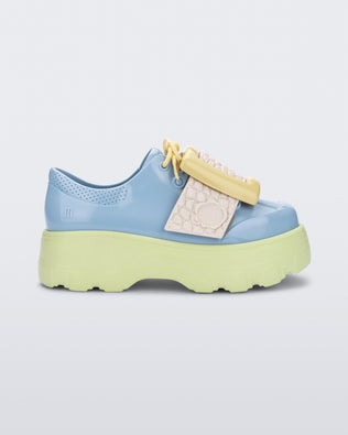 Product element, title Buckle Up Kick Off in Green/Blue/Yellow
 price €51,20