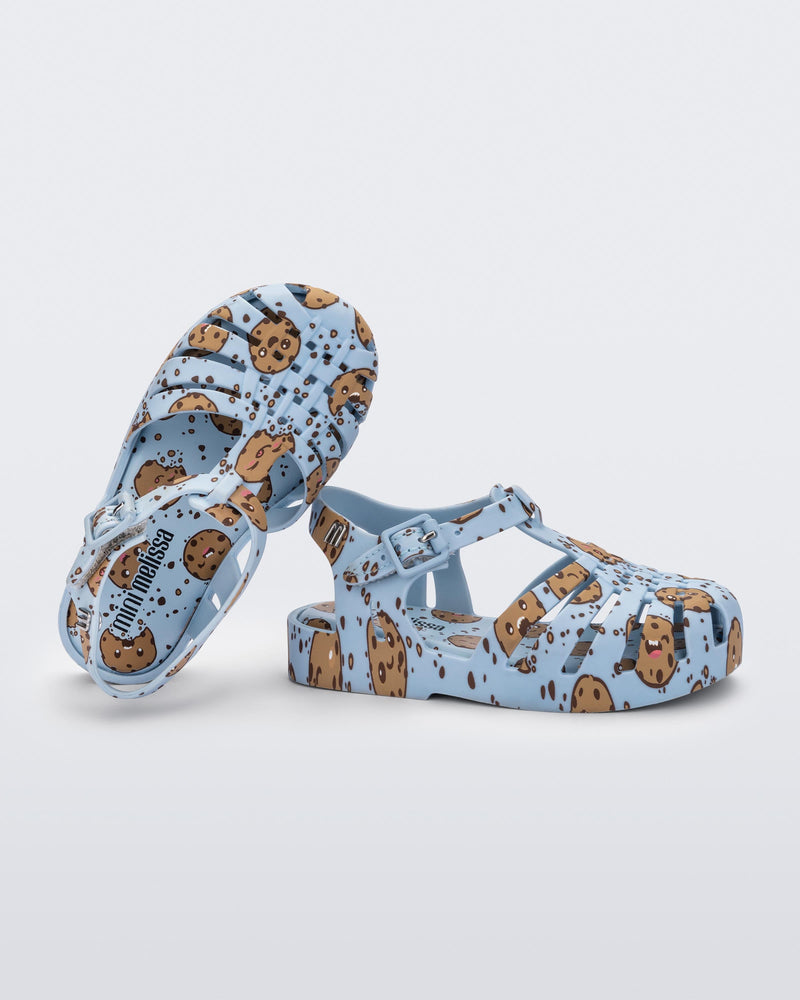 Mini Melissa Possession Candy Blue/Beige Product Image 3