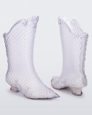 Product element, title Court Boot in Glass
 price €173,60