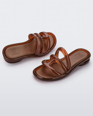 Product element, title Jelly Slide in Brown
 price €70,00