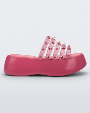 Product element, title Punk Love Becky in Pink/Transparent Pink
 price €70,00