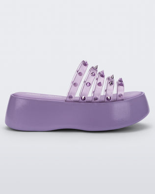 Product element, title Punk Love Becky in Violet/Clear Lilac
 price €70,00
