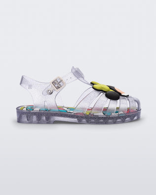 Product element, title Possession in Glitter Chiaro Argento
 price €33,00