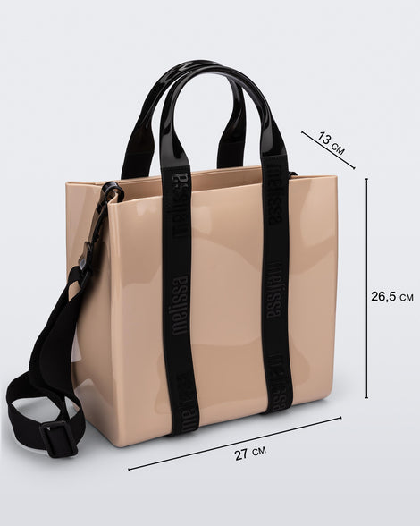 Melissa Dulce Bag Beige/Black