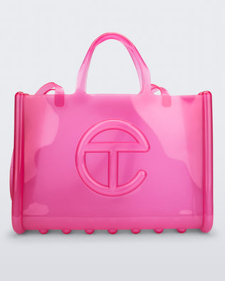 Product element, title Large Jelly Shopper in Pink
 price €175,00