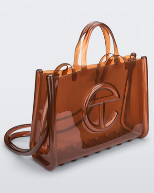 Product element, title Large Jelly Shopper in Brown
 price €175,00