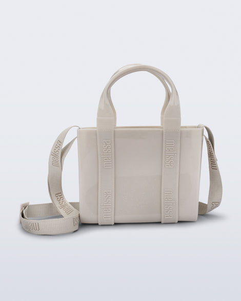Melissa Mini Dulce Bag Beige Glitter