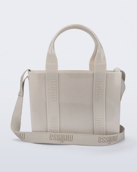 Melissa Mini Dulce Bag Beige Glitter