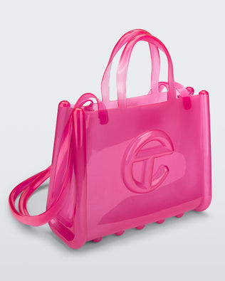 Product element, title Medium Jelly Shopper in Pink
 price €140,00