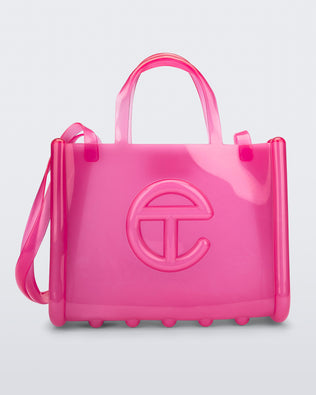 Product element, title Medium Jelly Shopper in Pink
 price €140,00