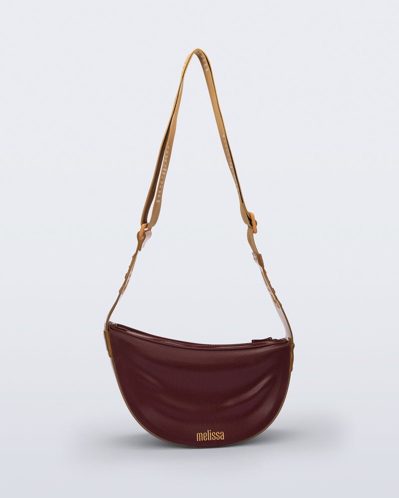 Melissa Vibe Bag Burgundy/Beige