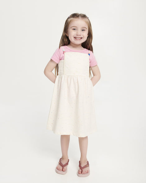 Mini Melissa Sun Long Beach Pink/Glitter Pink
