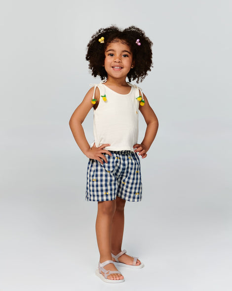 Mini Melissa Sun Downtown White/Glitter Clear