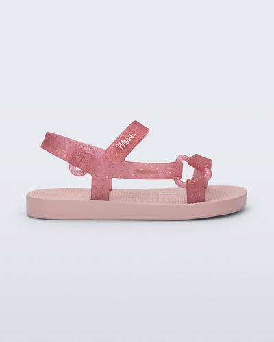 Mini Melissa Sun Downtown Pink/Glitter