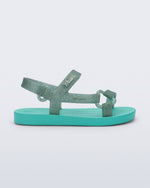 Mini Melissa Sun Downtown Green/Glitter