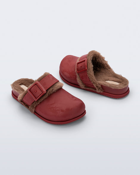 Melissa Cozy Warm Clog Red