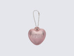 Small rose heart keychain with Melissa logo