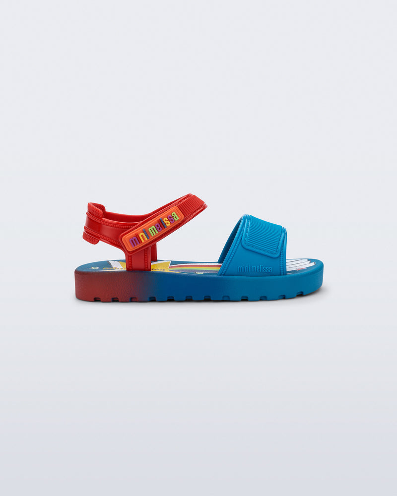 Mini Melissa Colors Blue/Red