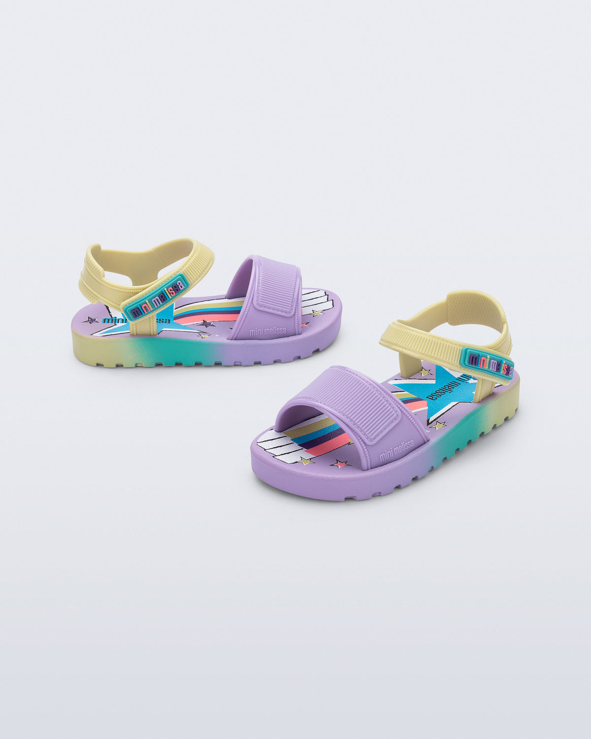 Mini Melissa Colors Lilac/Green